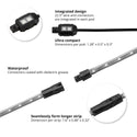 XK GLOW 照明 Single Color Motorcycle LED Accent Light Strip Kit