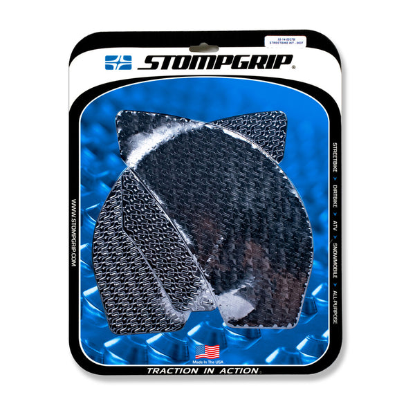 Stompgrip Kawasaki Tank Pad Kit Icon Black