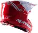 ALPINESTARS M8 头盔 Radium 2 Helmet Bright Red/White