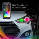 XK GLOW 照明 H4 LED RGB Bulb Kit