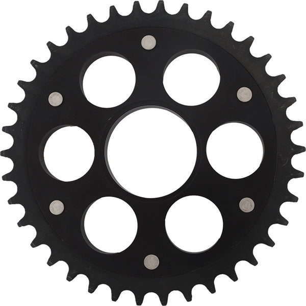 SUPERSPROX 链轮 REAR STEALTH SPROCKET ALU/STL 38T-525 黑 DUC