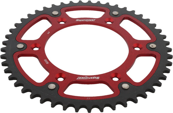 SUPERSPROX 链轮 REAR STEALTH SPROCKET ALU/STL 49T-520 红 BETA