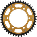 SUPERSPROX 链轮 REAR STEALTH SPROCKET ALU/STL 42T-520 GLD HON/KAW