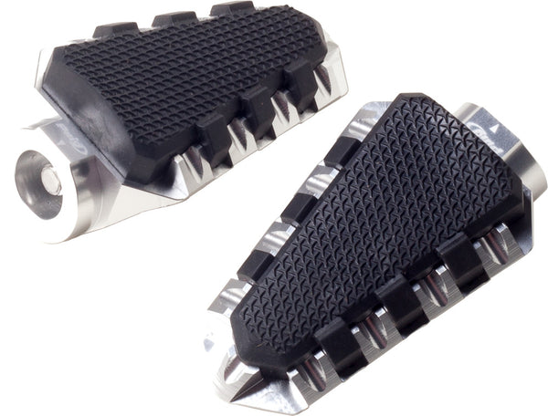 PUIG 脚踏/换挡杆/脚刹 FOOTPEGS OFF ROAD SILVER