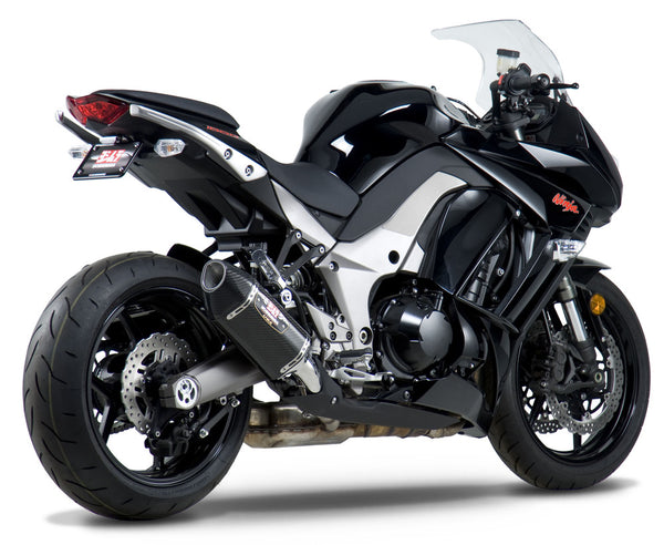 YOSHIMURA 排气管 EXHAUST STREET R-77 SLIP-ON SS-CF-CF DUAL