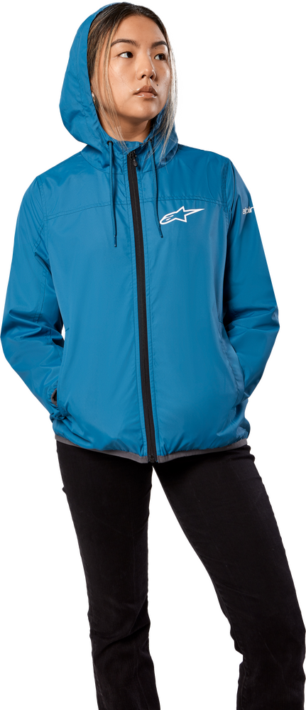ALPINESTARS 骑行夹克 Women's Treq Windbreaker Blue Women's
