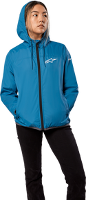 ALPINESTARS 骑行夹克 Women's Treq Windbreaker Blue Women's