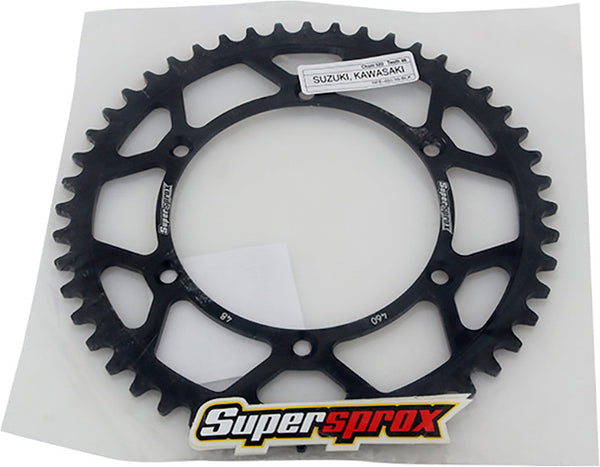 SUPERSPROX 后链轮 钢制 48T-520 黑 KAW/SUZ