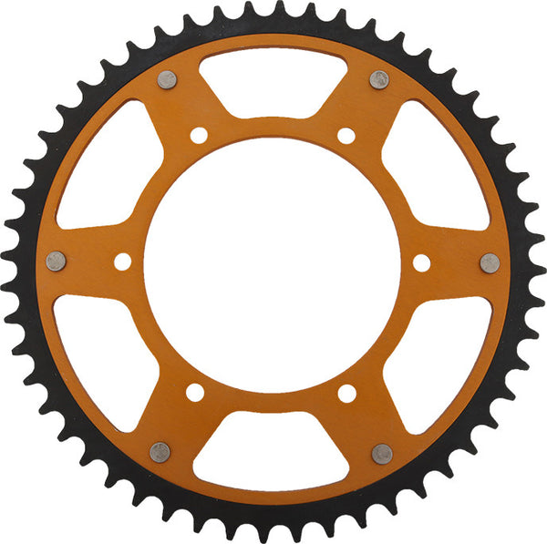SUPERSPROX 链轮 REAR STEALTH SPROCKET ALU/STL 52T-520 GLD KAW/SUZ