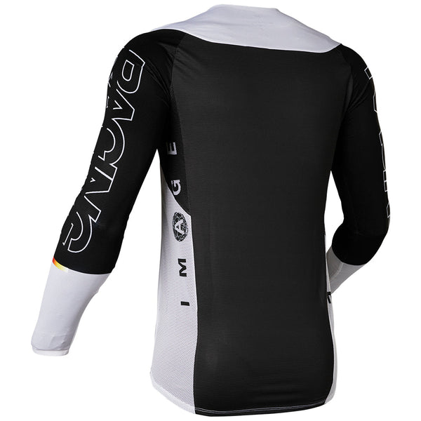 FOX Flexair 骑行衣 Flexair 骑行服 Relm Jersey [黑/白]