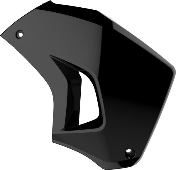 Polisport 水箱护板 Kawasaki Right Radiator Louvers Black - Kawasaki KLR650