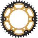 SUPERSPROX 链轮 REAR STEALTH SPROCKET ALU/STL 42T-520 GLD HON/KAW