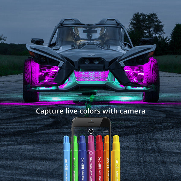 XK GLOW 照明 LED UNDERGLOW ADVANCED KIT POL
