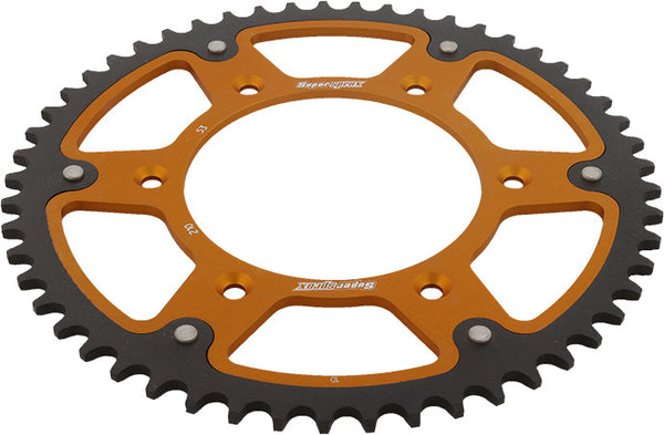SUPERSPROX 链轮 REAR STEALTH SPROCKET ALU/STL 53T-520 GLD HON