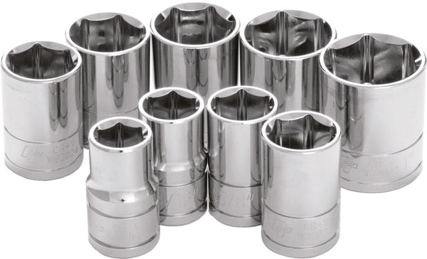 PERFORMANCE TOOL 工具 1/2" SAE Socket Set