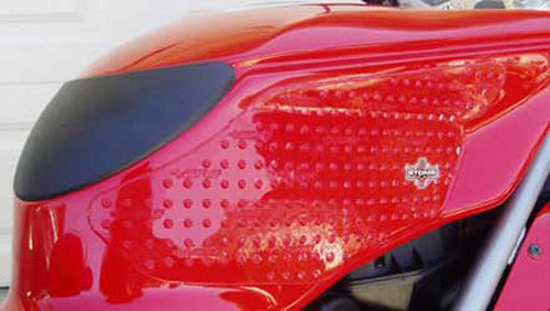 Stompgrip Kawasaki Tank Pad Kit Volcano Clear