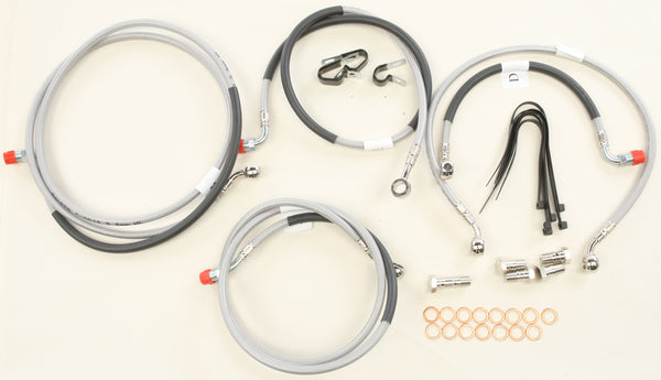 GALFER 刹车 2 LINE FRONT BRAKE LINE KIT