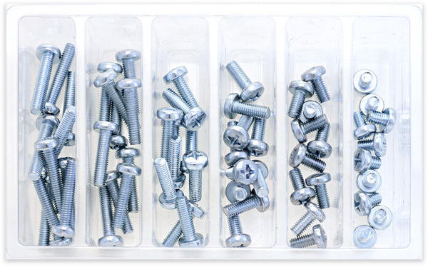BOLT 五金件 M6 Phillips Head Assortment 120/PK