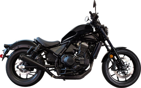 TBR 排气管 COMP S MUFFLER SLIP-ON 黑 HON