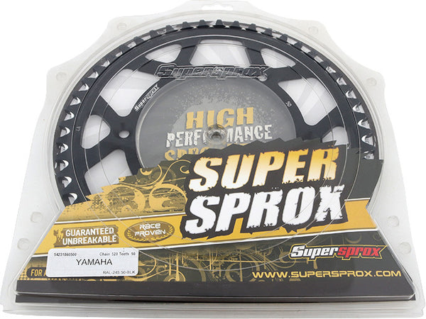 SUPERSPROX 链轮 REAR SPROCKET ALUMINUM 50T-520 BLK YAM