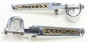 EMGO 脚踏/换挡杆/脚刹 Gold Insert Footpegs