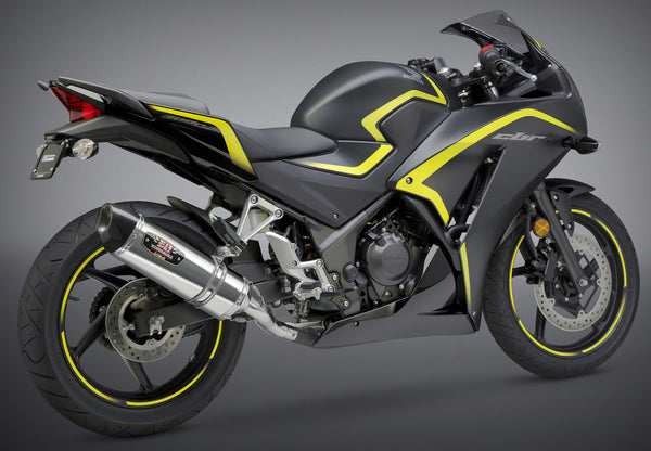 YOSHIMURA 排气管 EXHAUST RACE R-77 SLIP-ON SS-SS-CF