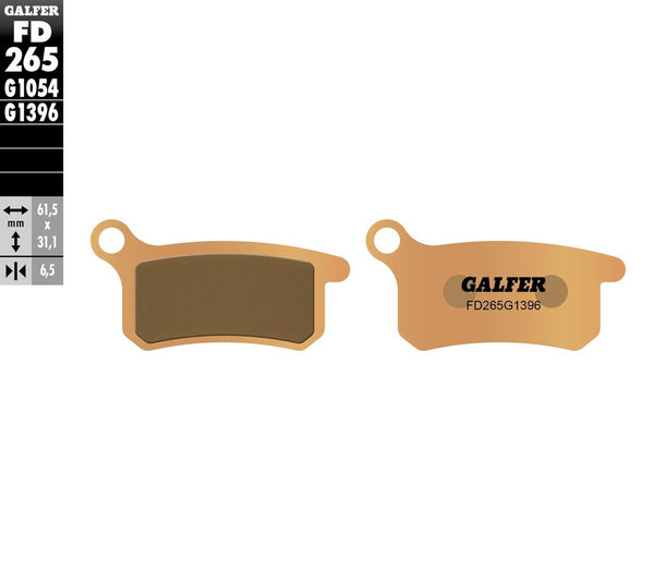 GALFER 刹车片 SINTERED FD265G1396