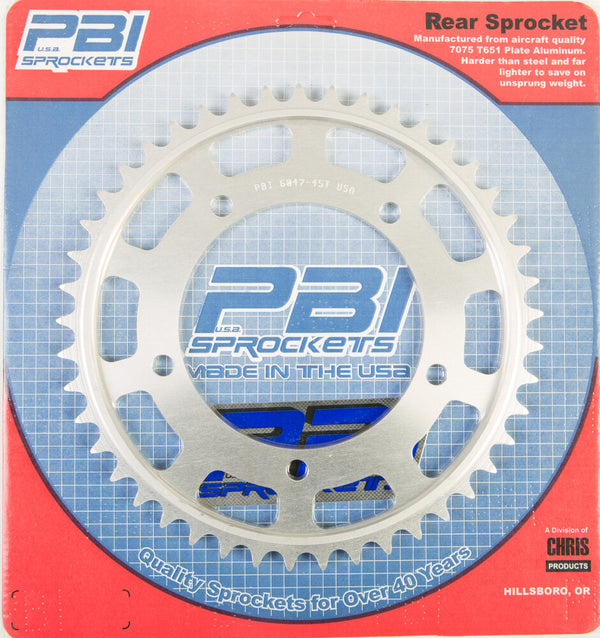 PBI 链轮 REAR SPROCKET ALUMINUM 45T-530 SUZ