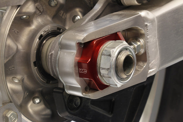 WORKS 轴承 AXLE BLOCKS ELITE HON 红