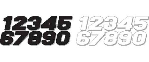 N-STYLE 车身部件 SX Pros Stick-on Numbers