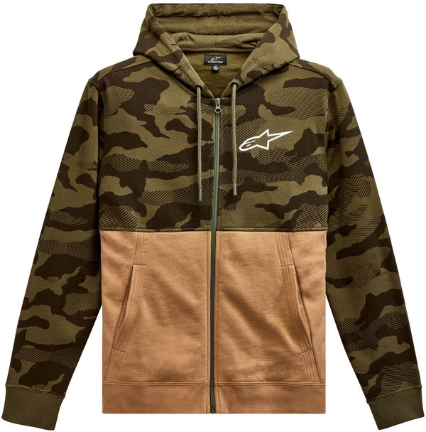 ALPINESTARS 卫衣 Camo Block Hoodie Military/Sand