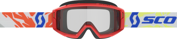 SCOTT 风镜 Youth Primal Goggle Red Clear