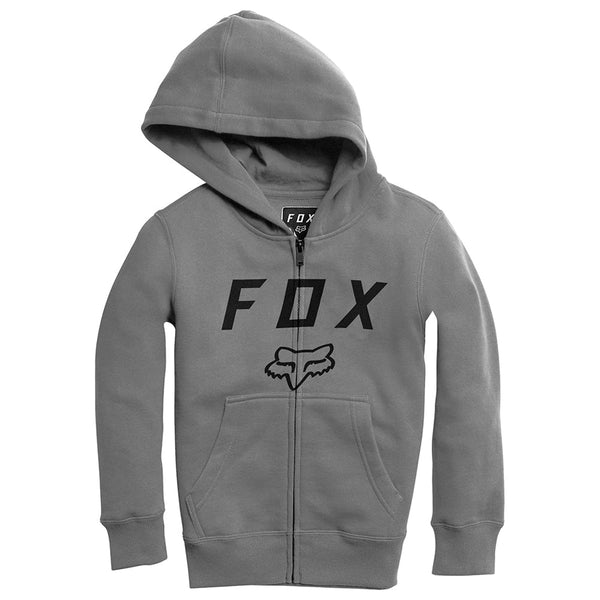 Fox 青少年款 Legacy Moth ZIP Fleece [石墨]