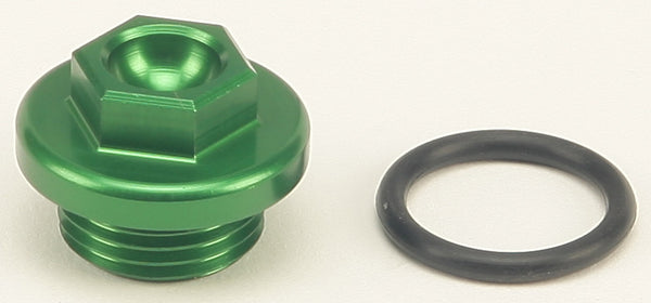 WORKS 发动机 OIL FILLER PLUG 绿