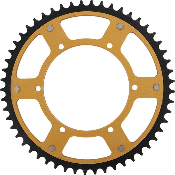 SUPERSPROX 链轮 REAR STEALTH SPROCKET ALU/STL 53T-520 GLD KAW/SUZ