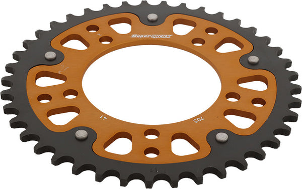 SUPERSPROX 链轮 REAR STEALTH SPROCKET ALU/STL 41T-520 GLD BMW
