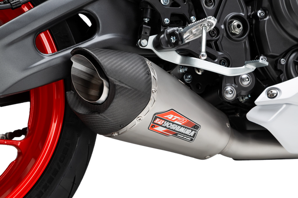 Yoshimura Yamaha Exhaust Street AT2 SS-SS-CF YAM
