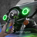 XK GLOW 照明 4.5" XK Chrome Driving Lights