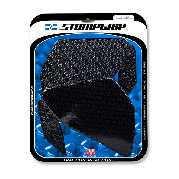 Stompgrip Yamaha Tank Pad Kit Icon Black