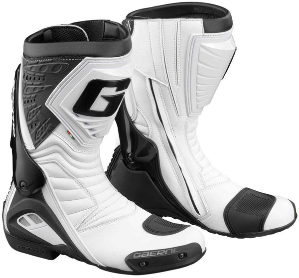 Gaerne G-RW Racing Motorcycle Boots White