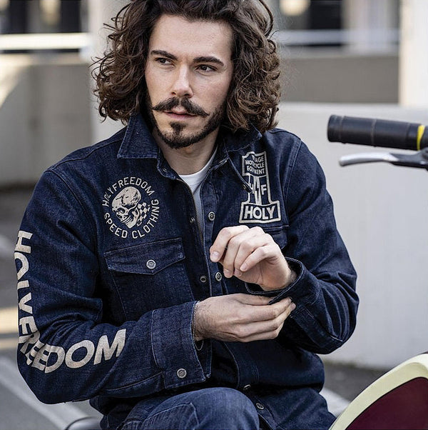HolyFreedom Genoa Stampato Motorcycle Textile Jacket