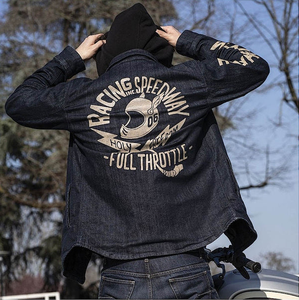 HolyFreedom Genoa Stampato Motorcycle Textile Jacket