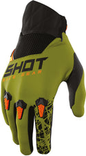 Shot Devo Storm Motocross Gloves Green