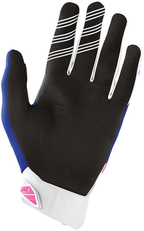 Shot Devo Storm Kids Motocross Gloves Blue