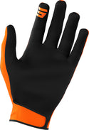 Shot Raw Burst Motocross Gloves Orange/White