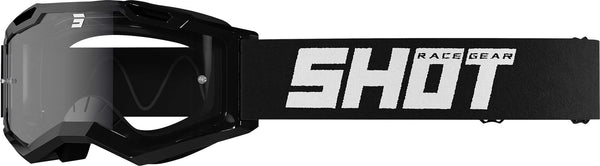 Shot 风镜 Assault 2.0 Solid Motocross Goggles Black