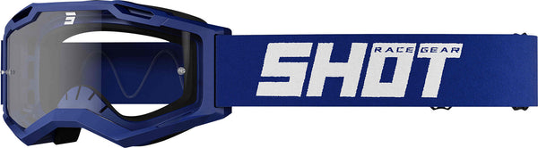 Shot 风镜 Assault 2.0 Solid Motocross Goggles Blue