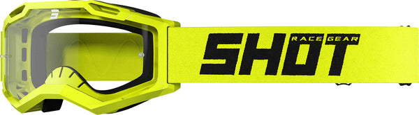 Shot 风镜 Assault 2.0 Solid Motocross Goggles Yellow