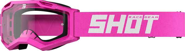 Shot 风镜 Assault 2.0 Solid Motocross Goggles Pink