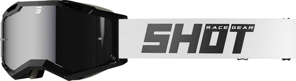 Shot 风镜 Iris 2.0 Solid Motocross Goggles White/Black